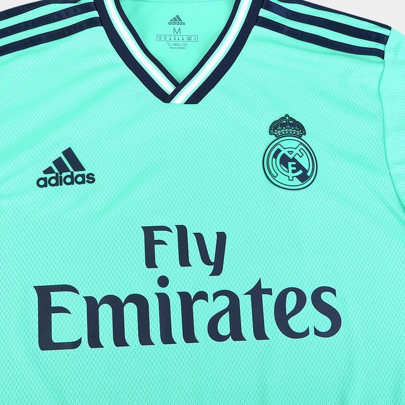 Camisa Real Madrid Third 19/20 s/n Torcedor Adidas Masculina
